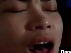 Best bellyaching cramp orgasm Thai milf