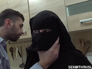 Hairy muslim wife was punished overwrought hard making love