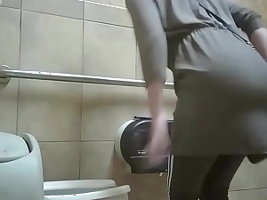 Spy in bathroom