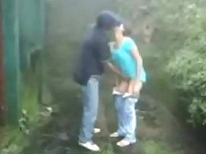 Indian Couple Enjoyment from Close to Burnish apply Spew