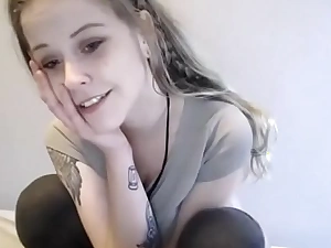 Cute lord it over tattooed girl on cam - camgirlsuntamed com