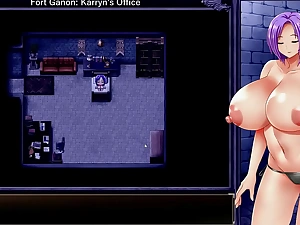 Karryn's prison rpg hentai game ep 3 naked in the prison while the guards are spastic