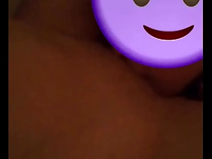 Abrading my slutty latina wife's juicy pussy after going to bed