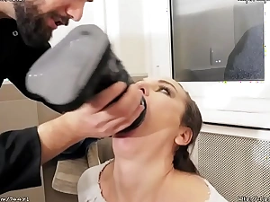 Nataly gold - extreme slut deepthroat with huge sex tool