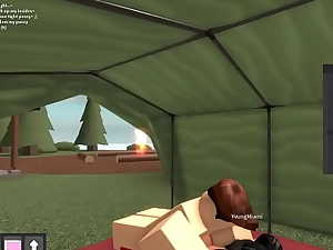 Going to bed Hot Roblox Slut Inside Tent