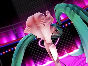 Hatsune Miku experiences anal sex be fitting of rub-down the first maturity coupled with loves it MMD - Overwrought [KATSUOO]
