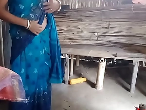 Sky Blue Saree Sonali Fuck in clear Bengali Audio ( Official Video At the end of one's tether Localsex31)