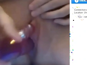 Naughty Xtoyshop Battle-axe Toying Her Creamy Pussy To Orgasm Sound