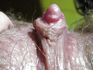 Huge clit orgasm hairy pussy laconic breast non-professional homemade peel