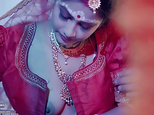 Desi Cute 18+ Chick Very First nuptial murk with her husband with the addition of Hardcore sex ( Hindi Audio )