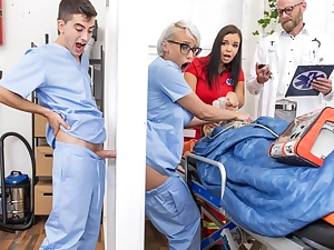 Nurse Gets A Glory Hole Ass Fuck Video Relating to Jordi El Nino Polla, Benefactor Wicky - Brazzers
