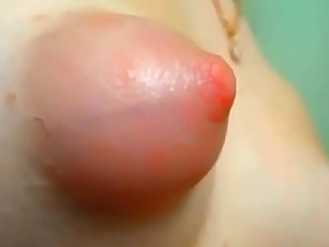 Unescorted First Time-Andrea's Pink Bloated Nipple
