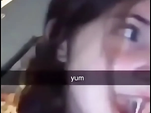 Teen first time trying cum
