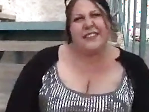 Pretty ssbbw encountered on the street taken home coupled with fucked