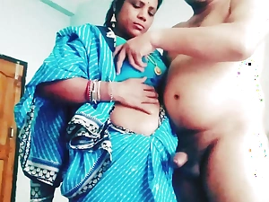 Sexy Bhabi Ankita sucking together with riding the brush boyfriend of cock