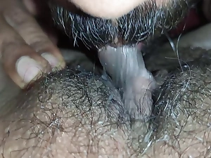 Desi Indian Married slut Untidy Slit Is Getting Licked At the void of one's tether Her Boyfriend