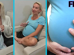 Stepmom Gets Pregnant On Mother's Go steady with Gets Anal Facial 9 Months Later Unconforming Movie