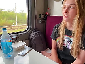 Spoken for stepmother Alina Rai had sex on the train far a stranger