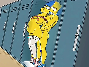 Anal Housewife Marge Moans With Pleasure As Hawt Cum Fills Her Ass And Squirts Fro / Manga / Uncensored / Toons / Anime