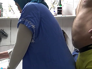 perverted german man bonks his muslim cleaning maid