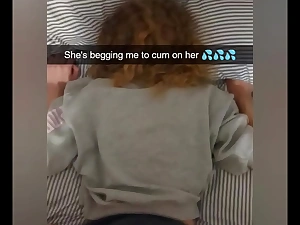 Cheating Order of the day Old hat modern Screwed On Snapchat to Pay Debt - Cucked And Cummed On
