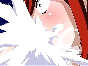 Pansy tail xxx nudie - erza gives a avidity blowjob