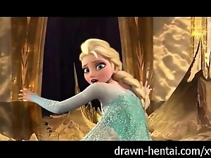 Frozen anime - elsa's grungy dream