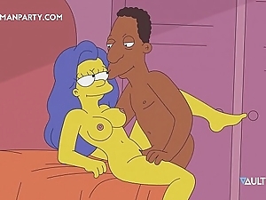 Carl together with marge